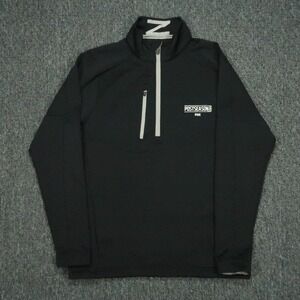 Zero Restriction Pullover Men Small Black Z500 Tour Series Performance Half Zip